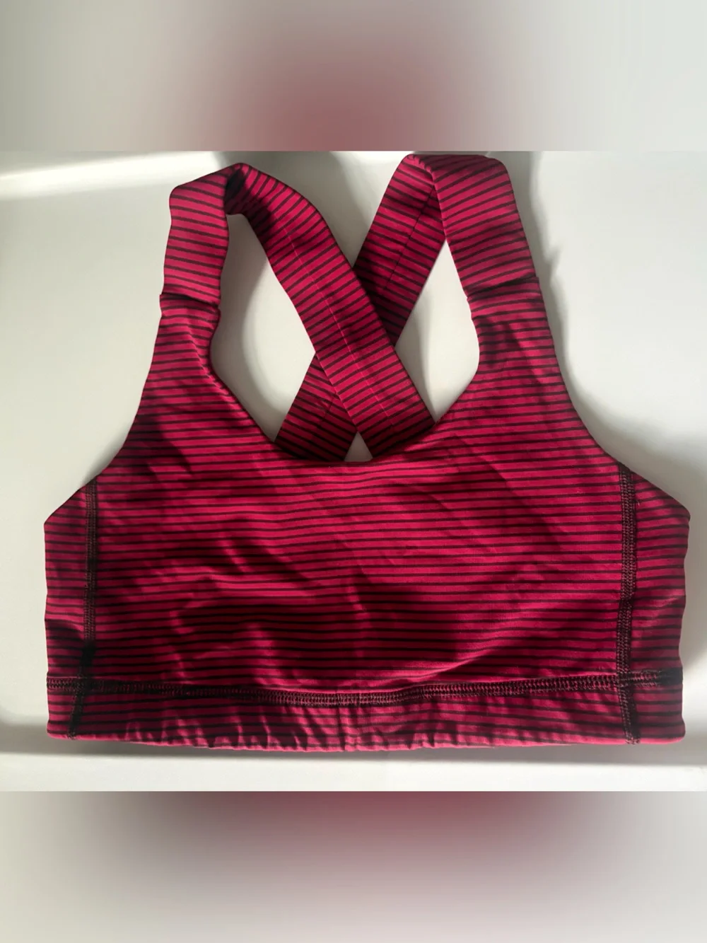 Women’s Stripped Sports Bra 🌵8